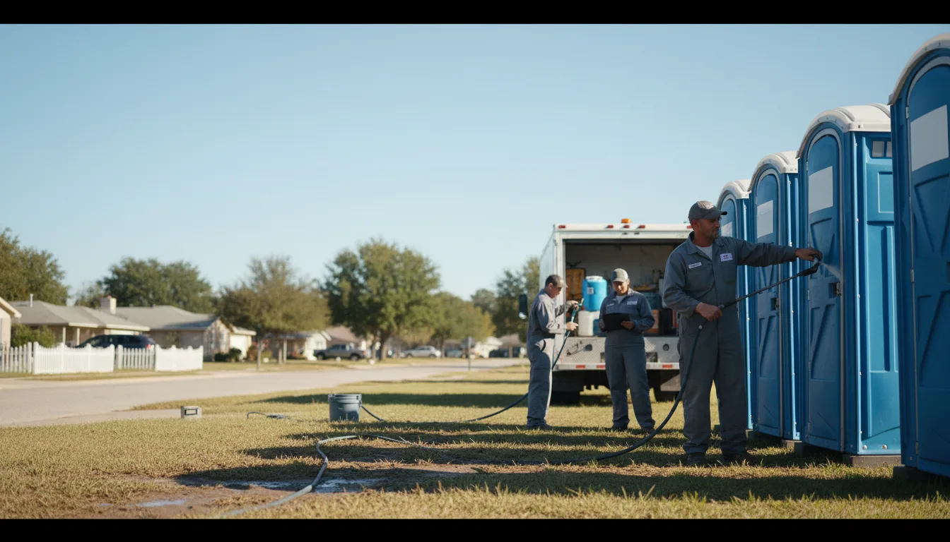 Long-Term Portable Toilet Rental in Perry, MI near me